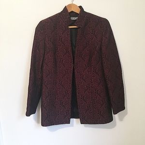 Kate Hill  tapestry wool midi blazer